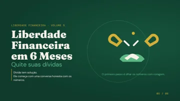 Capa do volume 5: Quite suas dívidas
